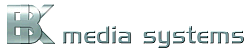 BK media systems logo