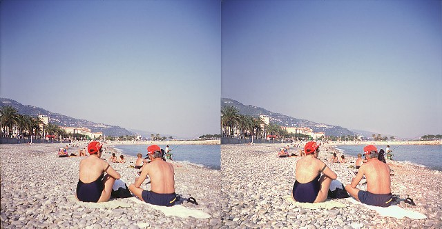 stereo realist Menton plage
