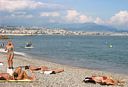 Am Strand von Villeneuve-Loubet