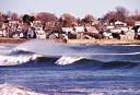 the waves at Newport, RI