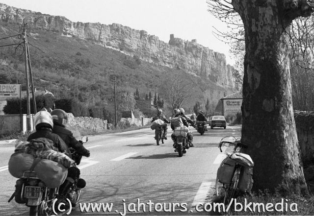 Route Nationale 7 an die Riviera