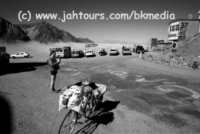 ein bedeutender Platz für ein Fahrrad