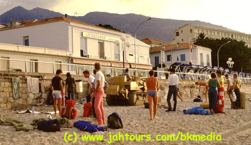 normal wurden wir sanft geweckt