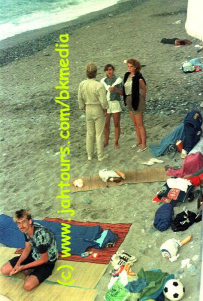 Bernd mit Kiki und Nini