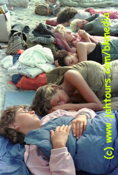 guter Schlaf an der frischen Luft