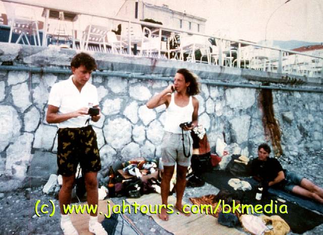 schon 1985 mit dem Handy!