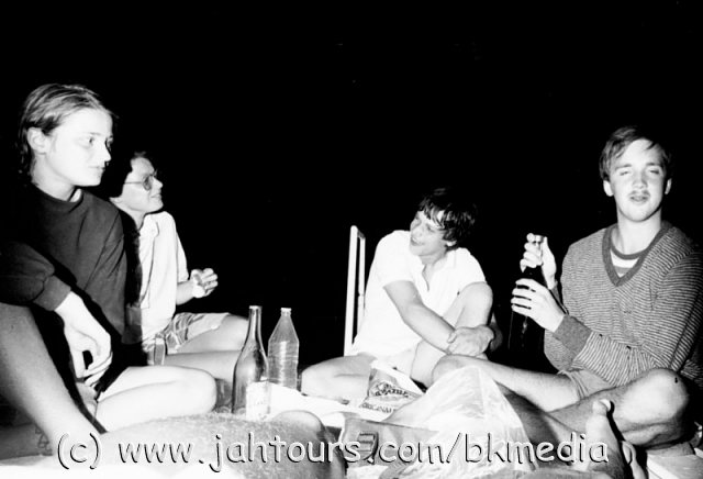 Nach der Party waren wir alle seekrank ;-)