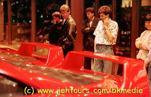 Rote Autos in Monaco