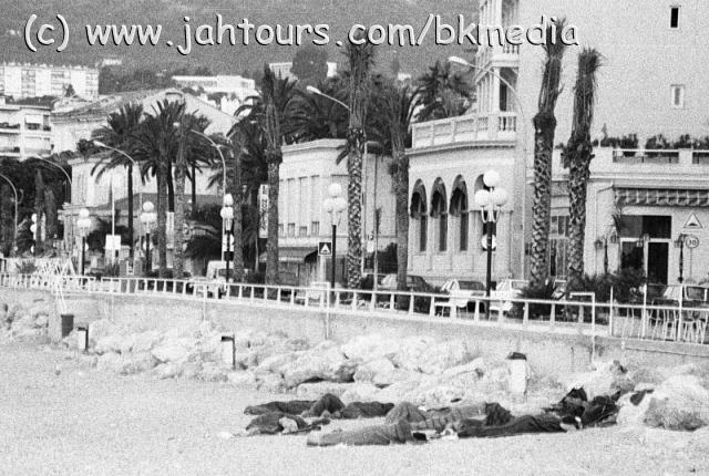 einige verwegene Strandschläfer